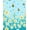 Blue, Pattern 2, variant on ODIKA 3'x5' Machine Washable Non-Slip Area Rug, Storybook Meadow with Friendly Bees and Interlocking Nature High Traffic Rug, Blue, 720908