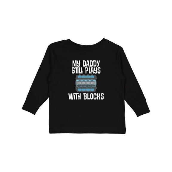 Inktastic Mechanic Dad Funny Auto Boys or Girls Long Sleeve Toddler T-Shirt