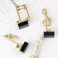 thumbnail image 6 of Elegant Golden Resin Musical Note Ornament Set for Home Decor and Gift Giving – Versatile Decoration for Music Lovers, 6 of 8