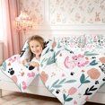 thumbnail image 5 of Manfei Kawaii Axolotl 7-Piece Twin Bedding,Floral Animal Bedding Comforter Set,Reversible, 5 of 6