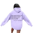 thumbnail image 2 of Dear Person Behind Me Jesus Hoodies for Women Fall Winter Long Sleeve Christian Hooded Sweatshirt with Pockets Pullover Tops, 2 of 7