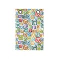 thumbnail image 1 of Alphabet Hanging Pocket Organizer, Learning English Themed Irregular Colorful Letters in Squares, Printed Polyester Storage Bag with Pockets, 14" x 20", Multicolor, 1 of 2