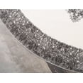 thumbnail image 6 of Unique Loom Rosso Collection Area Rug - Canal (4' 1" Round Gray/Ivory), 6 of 6
