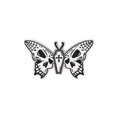 thumbnail image 1 of Kawaii Lovely Cute Insect Butter Animation Game Peripheral Toys Metal Brooch Badge Q-Version Decorations Anime Action Collection, 1 of 1