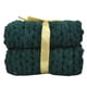 thumbnail image 1 of Naiovety Manta de punto grueso para máxima comodidad Comodidad y estilo Moda Amplia aplicación Fácil de mantener Juegos de cama verde negruzco, 1 of 6