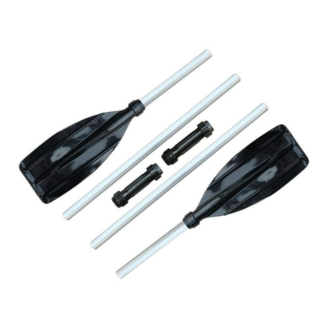 LEEYNEER Splicing Kayak Paddle Portable Paddles Aluminum Alloy Inflatable Canoe Fin Accessories 2 Pcs
