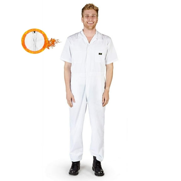 M&M SCRUBS Short Sleeve Coverall 399