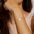 thumbnail image 6 of IEFSHINY Gold Initial Bracelet for Women Trendy - Personalized A-Z Letter Cute Bracelet for Women Gold Jewelry Gifts, 6 of 6