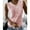 Pink, variant on SNKSDGM Women's Plus Casual Easter Shirts Womens Short Sleeve Tops Blue Women's T Shirt Lace Crochet Lace Double Baggy Crew Neck Lace Vest Top Spring Tops for Women 2025 Boho