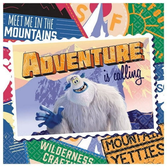 Smallfoot Movie Warner Yeti Bigfoot Kids Birthday Party Paper Luncheon Napkins