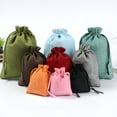 thumbnail image 3 of GASTROPOD Burlap Drawstring Pocket Festival Gift Bag Linen Jewelry Small Bags Wedding 10 Pcs, 3 of 7