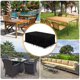 thumbnail image 4 of Funda Protectora de Mesa para Exterior, Fundas para Muebles de Jardín y Salón, Impermeable y Resistente a los Rayos UV, Lona Oxford 420D Impermeable con Cuerda y Hebilla (213x132x74cm) oso de fresa Electrónica, 4 of 5
