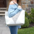 thumbnail image 3 of Pavilion Gift Company - Jessica Dove - 17" x 6" x 12.5" Dove/Slate
Laser Cut Tote, 3 of 6