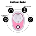 thumbnail image 4 of Prise de Courant Intelligente Wifi XYCCA Compatible avec Alexa Google Home Plug100-240V Rose-082001, 4 of 5