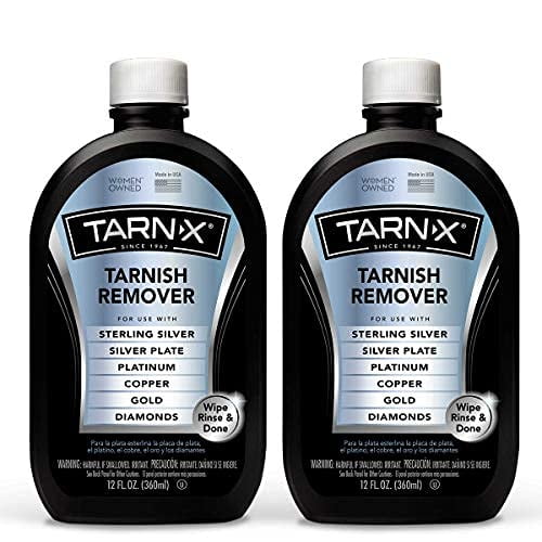 Tarn-X Metal and Jewelry Tarnish Remover - 12 Fl Oz (Pack of 2) — Residential Use, Standard Application