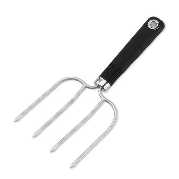 Lot de 2 élévateurs de volaille en acier inoxydable. Fourchettes à viande, fourchettes à rôtir, fourchettes à découper, transférer facilement le poulet ou le jambon