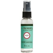 (3 pack) (3 pack) Mrs. Meyer's Clean Day Hand Sanitizer, Basil, 2 Oz