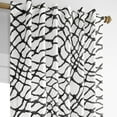 thumbnail image 4 of Ellis Black Printed Cotton Twill Curtain (1 Panel), Ellis Black, 50W X 96L, 4 of 6