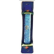 Judaica Kingdom TB-MEZ-M Cobalt Mezuzah
