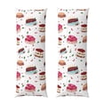 thumbnail image 1 of Fotbe Birthday Cake Funda para Almohada Corporal con Diseño, Funda de Microfibra Ultrasuave de 20x54 Pulgadas, Ropa de Cama Elegante, 1 of 7