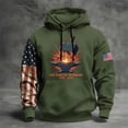 thumbnail image 2 of USA 250th Anniversary Hooded Sweatshirt Men's Hoodie Usa 250Th Anniversary Hoodie Patriotic American Shirt 4Th Of July Sweatshirt, 2 of 3