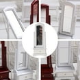 thumbnail image 2 of MLINS 1PC Mini Birch Dressing Mirror Bedroom Full-length Mirror Model with Cabinet, 2 of 8