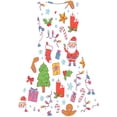 thumbnail image 1 of Ropa de verano para niños de Papá Noel, vestidos de Navidad para niñas bonitas, disfraz de fiesta de Papá Noel, trajes 3D, Navidad 3T Gao Jinjia LED, 1 of 2