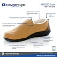 thumbnail image 3 of PowerStepÂ® ArchWearâ¢ Men's Twin-Gore Slippers Light Brown - 8800-30, 3 of 7