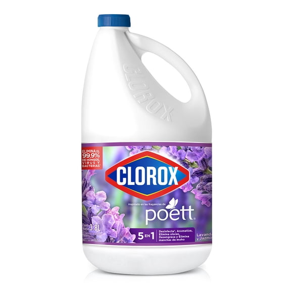 Limpiador Desinfectante Clorox Lavanda & Jazmin 3.8 Lts