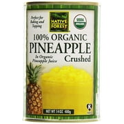 Native Forest Organic Pineapple Crushed 14 oz Pack of 3
