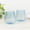 Dusty Blue, variant on 12 Dusty Sage 12 oz Stemless Plastic Wine Glasses with Ribbed Design