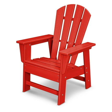 Polywood Reg South Beach Recycled Plastic Kids Adirondack Chair