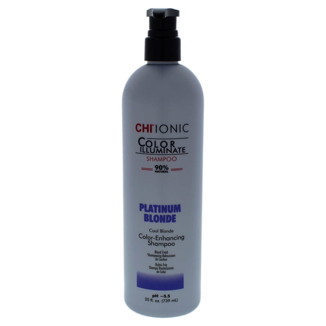 Champú CHI CHI Ionic Color Illuminate - Platinum Blonde Shampoo Champú Unisex 25oz