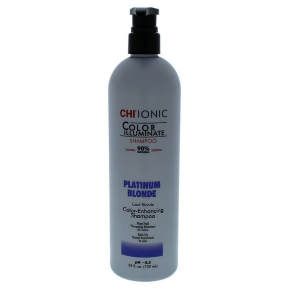 Champú CHI CHI Ionic Color Illuminate - Platinum Blonde Shampoo Champú Unisex 25oz