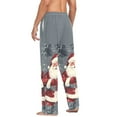 thumbnail image 3 of FORMRS Mens Pajama Pants with Pockets Sleepwear Lounge Bottoms Sizes S-2XL, Christmas Santa, 3 of 7