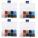 thumbnail image 1 of 1200 Pcs Cuentas de Vidrio, 8mm 10 Colores Perlas de Facetas Perlas de Cristal para la Fabricación de Joyas,Proyectos de Abalorios de DIY, Pulseras, Collares, Pendientes, 1 of 8