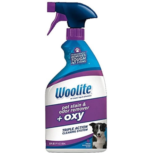Quitamanchas y eliminador de olores para mascotas Woolite Oxygen con gatillo 650 ml