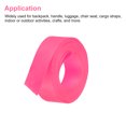 thumbnail image 4 of Uxcell Flat Nylon Webbing Strap 1 inch 4 Yards Rose Red for Backpack Luggage-rack, 4 of 6