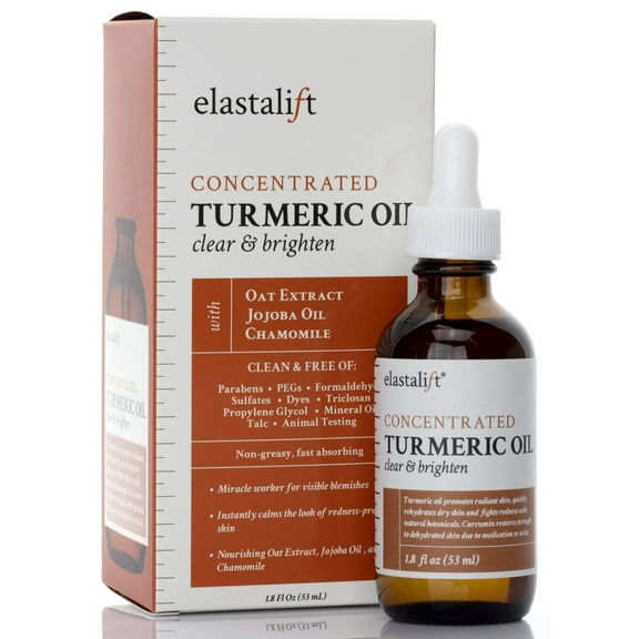 Elastalift Clear   Brighten Concentrated Turmeric Oil for Face 1.8 fl oz