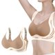 thumbnail image 4 of Brasier Sujetador Deportivo Inalámbrico para Mujer, de Alta Sujeción, sin Costuras, Cómodo, Talla Grande, para Entrenamiento, Yoga, Correr, Gimnasio, Ropa Deportiva. Mediana, 4 of 5