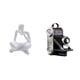thumbnail image 1 of Figura abstracta de lector, estatua de cámara, figura humana, decoración, modelo artesanal de resina, coleccionable para dormitorio, sala de estar, of, 1 of 8