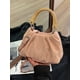thumbnail image 4 of 2024 Nuevo bolso de mano plisado de alta gama y de moda con forma de concha, diseño original de nicho, bolso cruzado de un solo hombro para mujer, 4 of 5