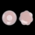 thumbnail image 3 of Cubrepezones de silicona reutilizables, adhesivos, invisibles, sin pezones, pétalos de pecho para mujeres, 3 of 5