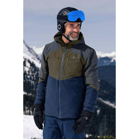 Mountain Warehouse Mens Anton Waterproof Padded Ski Jacket Waterproof Male Coat