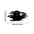thumbnail image 2 of Halloween Break-in 3D Wall Decals, Halloween Broken 3D Wall Decals, 2 of 6