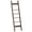 Rustic Brown, variant on Hzuaneri 6-Tier Blanket Ladder with Hooks, 5.6Ft Wall Leaning Blanket Ladder, 4 Removable Hooks for Living Room, Bedroom Bathroom, Decorative Quilt Rack Easy to Assemble, Greige