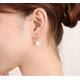 thumbnail image 5 of 1 par (oro) Pendientes colgantes de perlas blancas para mujer Pendientes de anzuelo colgantes brillantes chapados en oro Hipoalergénicos simples y atmosféricos Sincero Electrónica, 5 of 5