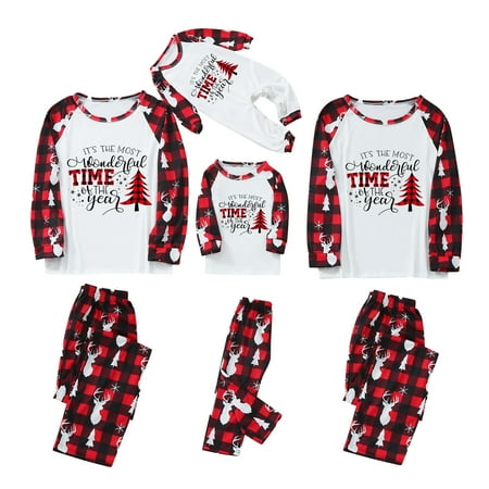 

Family Christmas Pjs Matching Sets Holiday Pajamas Xmas Jammies for Family or Couples