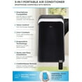 Midea 10,000 BTU (13,500 BTU ASHRAE) 115V Smart Portable Air