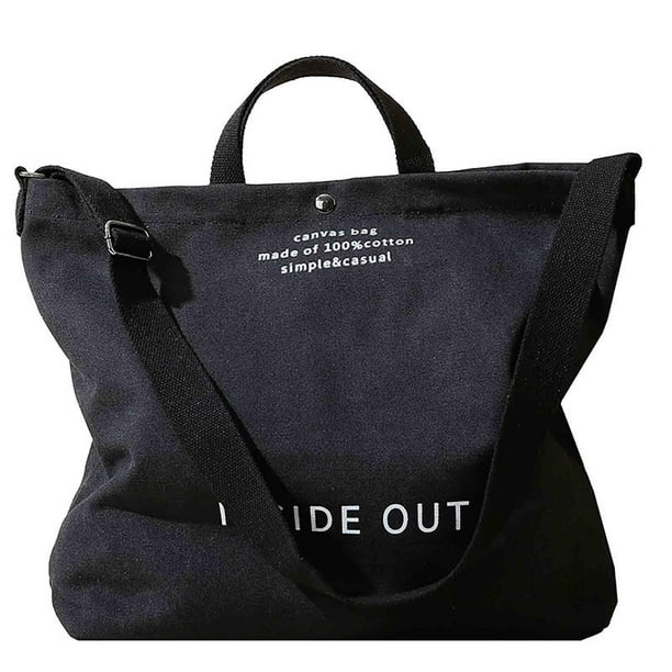 Bolsos de mano de lona para mujer, bolso de trabajo informal con asa superior, bolsos cruzados